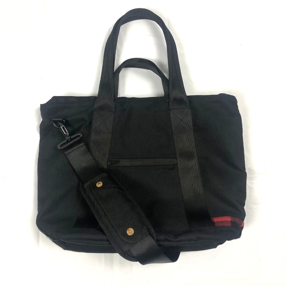 Woolrich X The Hill-Side Tote Bag Laptop, Black